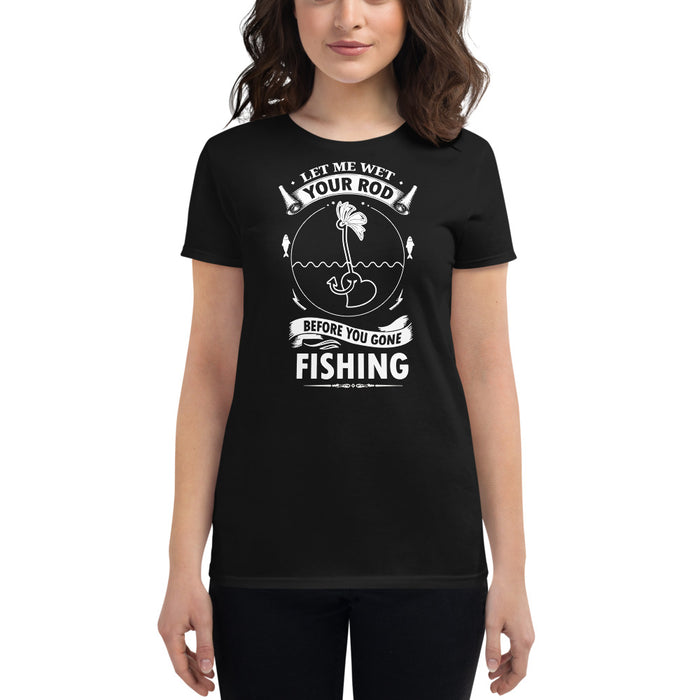 Fishing Gifts, Naughty Fishing Shirt For Women