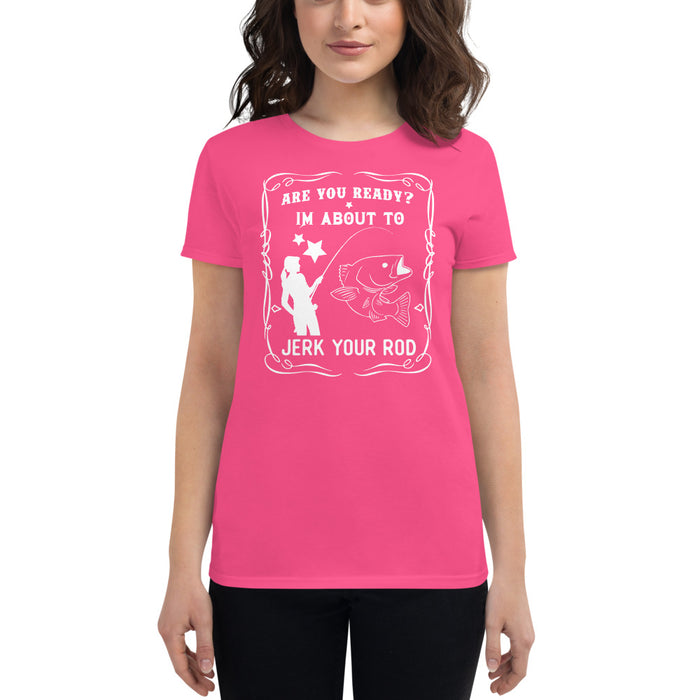 Fishing Gifts | Jerk Your Rod | Naughty Shirt For Women | Sexy Fishing Gift For Man | Funny Fishing | Husband gift | Next Level Sexy | - fihsinggifts