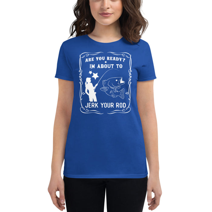 Fishing Gifts | Jerk Your Rod | Naughty Shirt For Women | Sexy Fishing Gift For Man | Funny Fishing | Husband gift | Next Level Sexy | - fihsinggifts